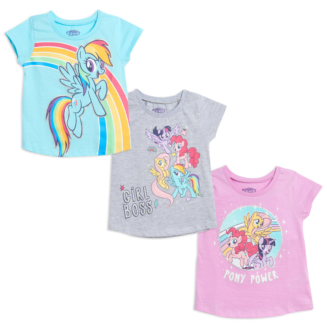 Paquete de 3 My Little Pony Camiseta gráfica