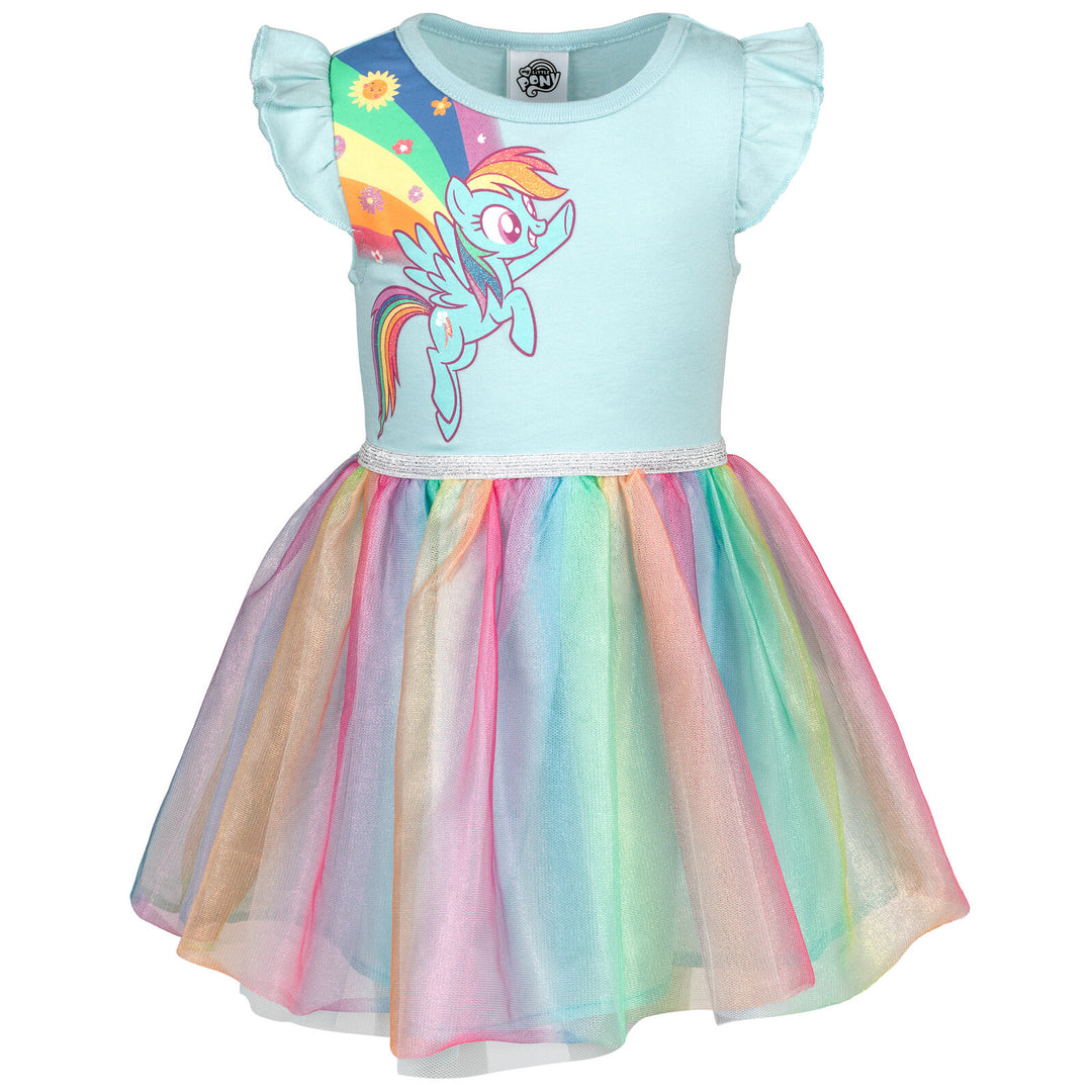 My Little Pony Little Girls Dress Blue 6 My Little Pony Little Girls Dress Blue 6