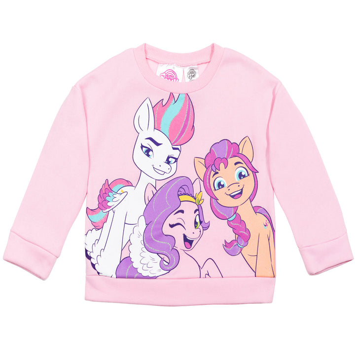 My Little Pony Fleece Sweatshirt and Leggings Outfit Set