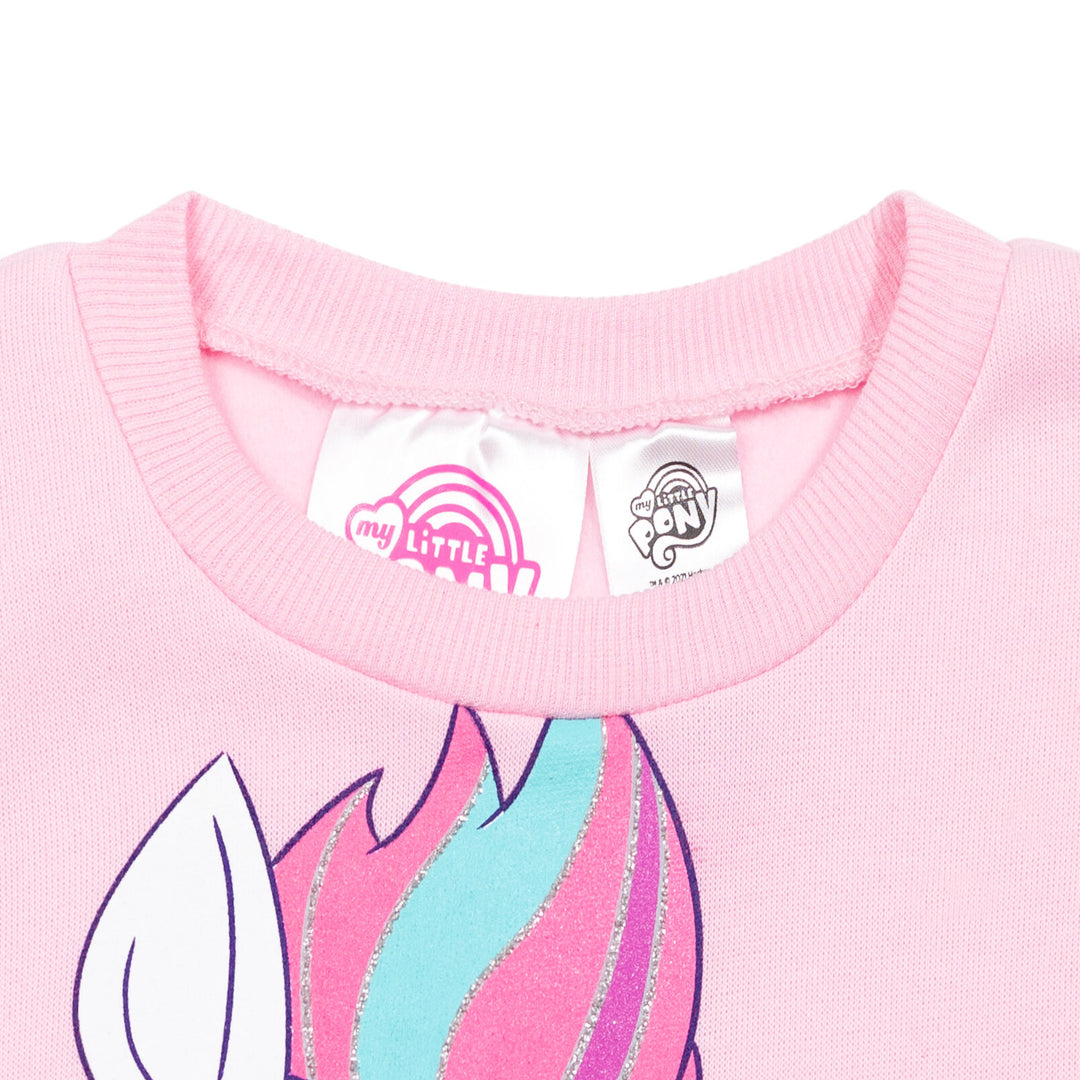 My Little Pony Fleece Sweatshirt and Leggings Outfit Set