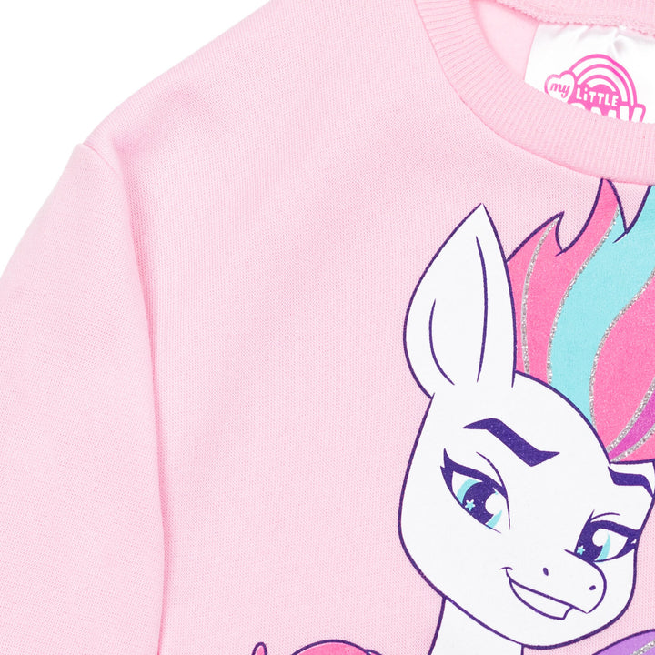 My Little Pony Fleece Sweatshirt and Leggings Outfit Set