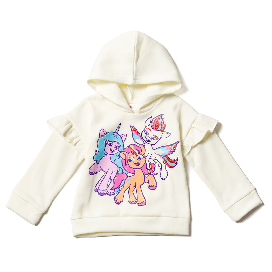 My Little Pony - Conjunto de sudadera con capucha y leggings de forro polar