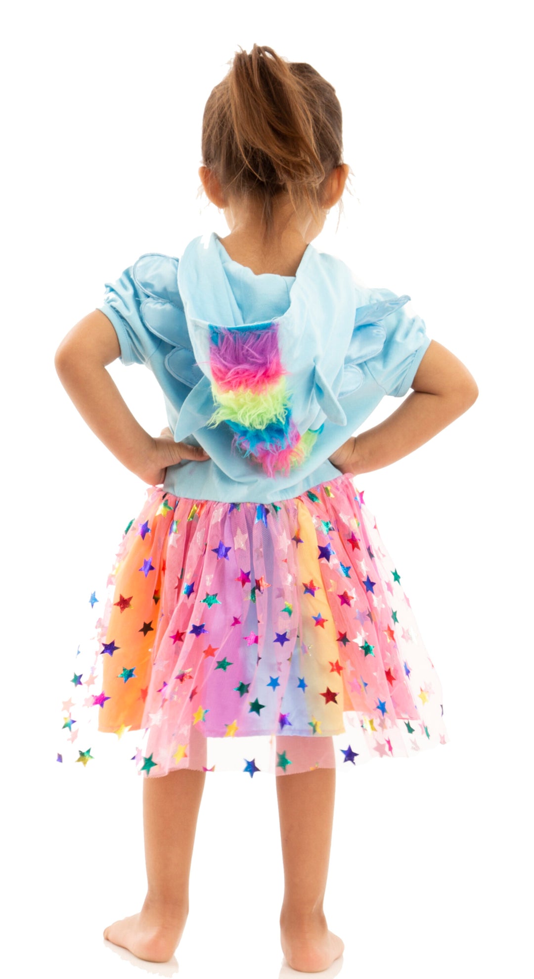 My Little Pony Rainbow Dash Cosplay Tulle Dress | imagikids Baby and Kids Clothing My Little Pony Rainbow Dash Cosplay Tulle Dress | imagikids Baby and Kids Clothing