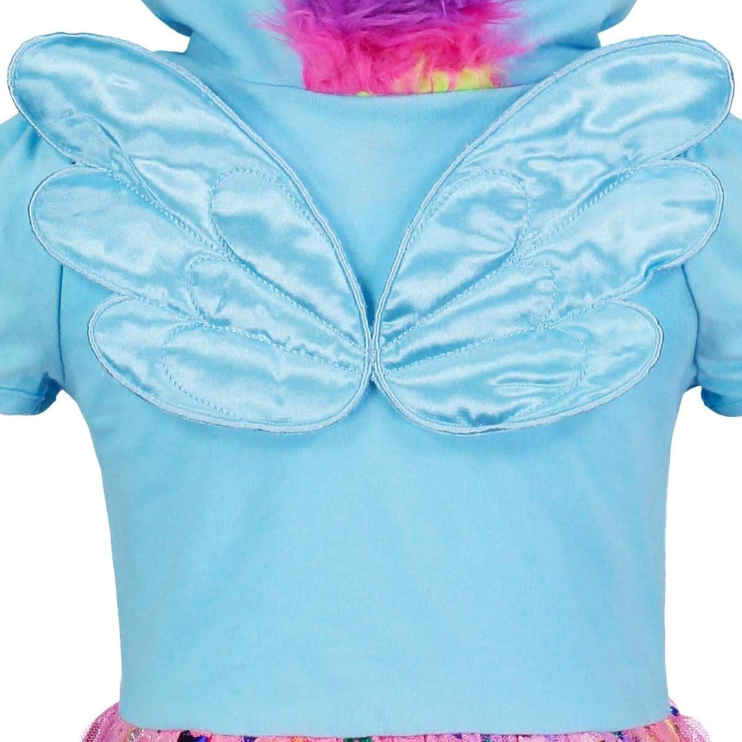 My Little Pony Rainbow Dash Toddler Girls Cosplay Tulle Dress Blue 2T My Little Pony Rainbow Dash Toddler Girls Cosplay Tulle Dress Blue 2T