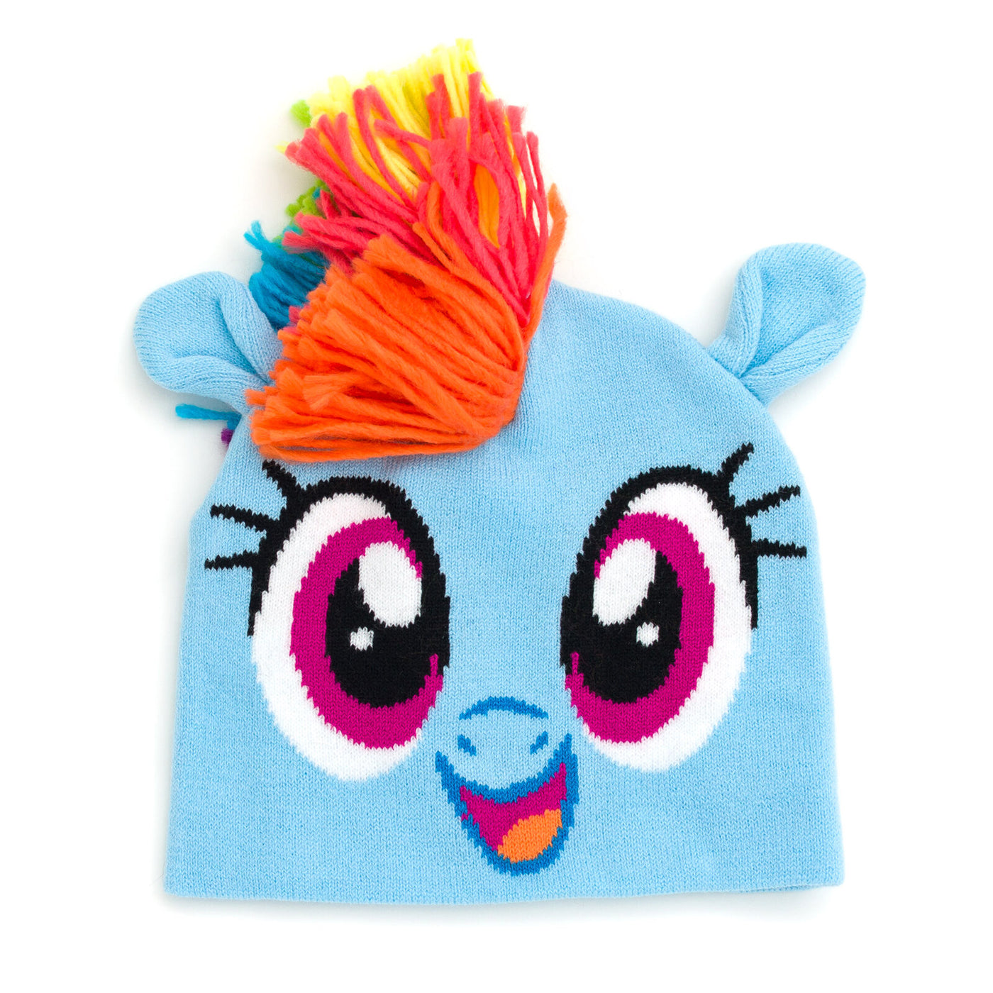 My Little Pony Rainbow Dash Pullover Fleece Sweatshirt and Cosplay Hat