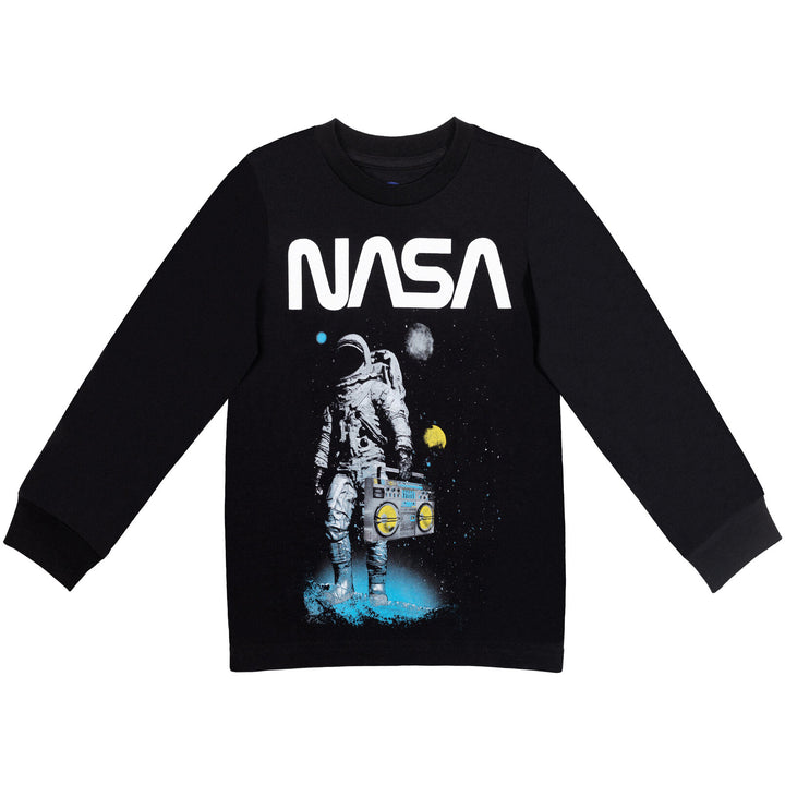 NASA Astronaut 2 Pack Long Sleeve Graphic T-Shirt