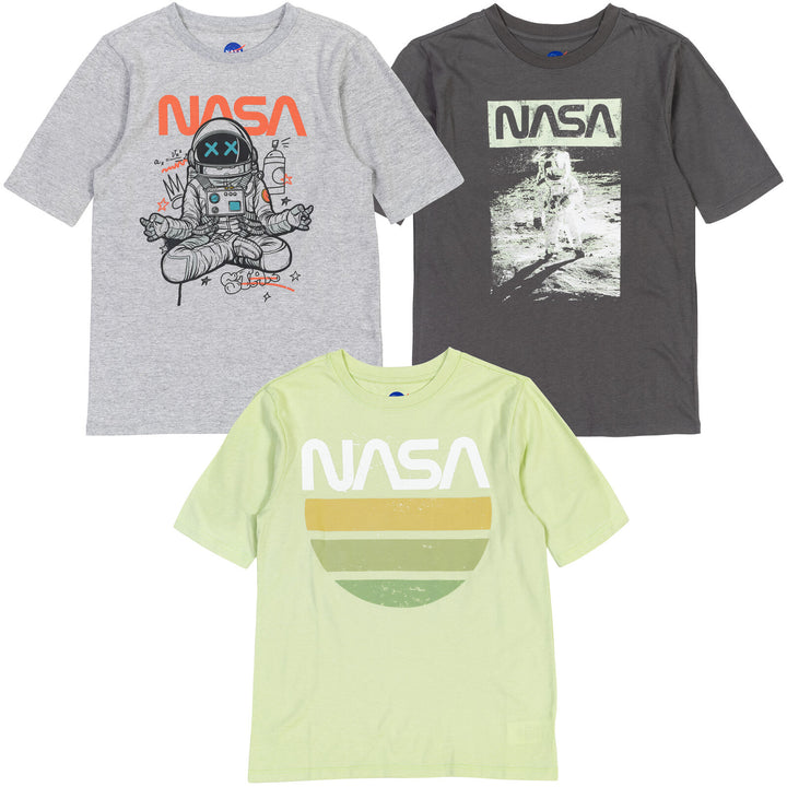 NASA 3 Pack Graphic T-Shirts