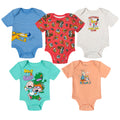 Nickelodeon 90s Baby 5 Pack Bodysuits