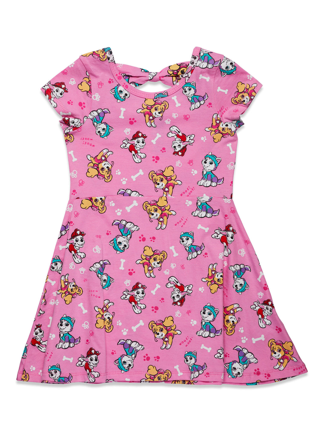 paw patrol dressing Paw Patrol Skye Marshall Everest Little Girls Skater Dress Pink 5