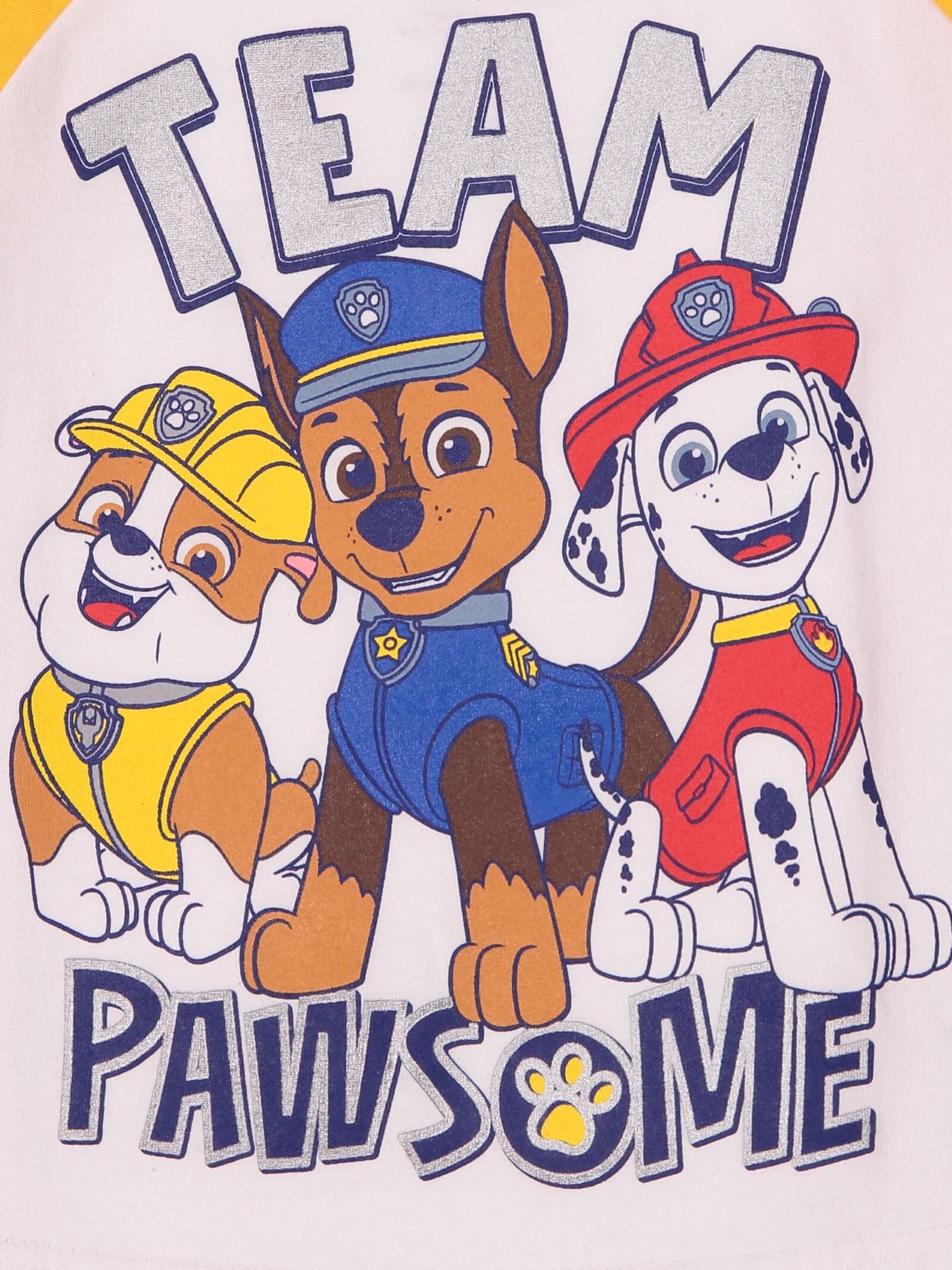 Nickelodeon Paw Patrol Pullover T-Shirt and French Terry Shorts Outfit Set