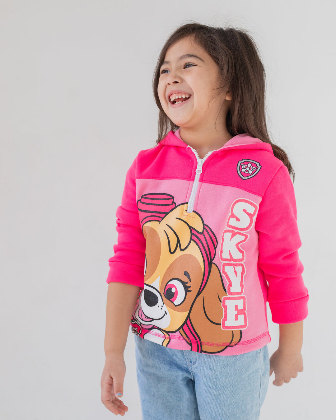 Nickelodeon Paw Patrol Skye Fleece Half Zip Hoodie