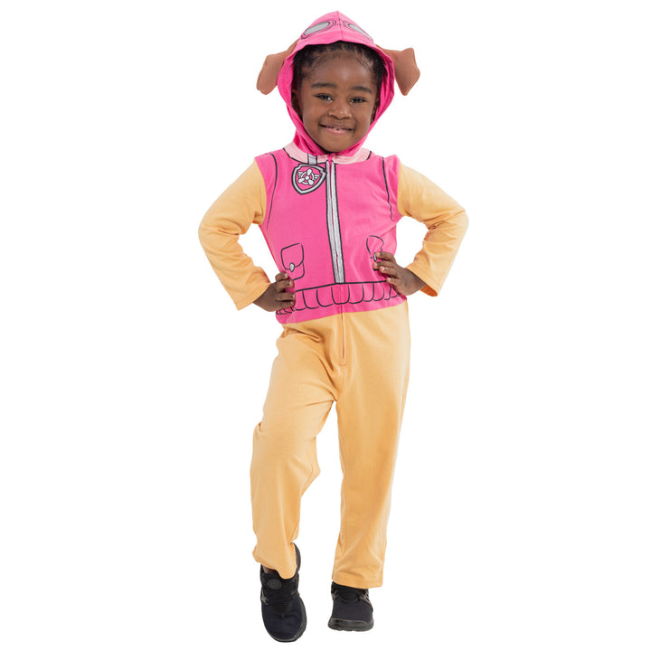 Nickelodeon Paw Patrol Skye Zip Up Cosplay Coverall Tail