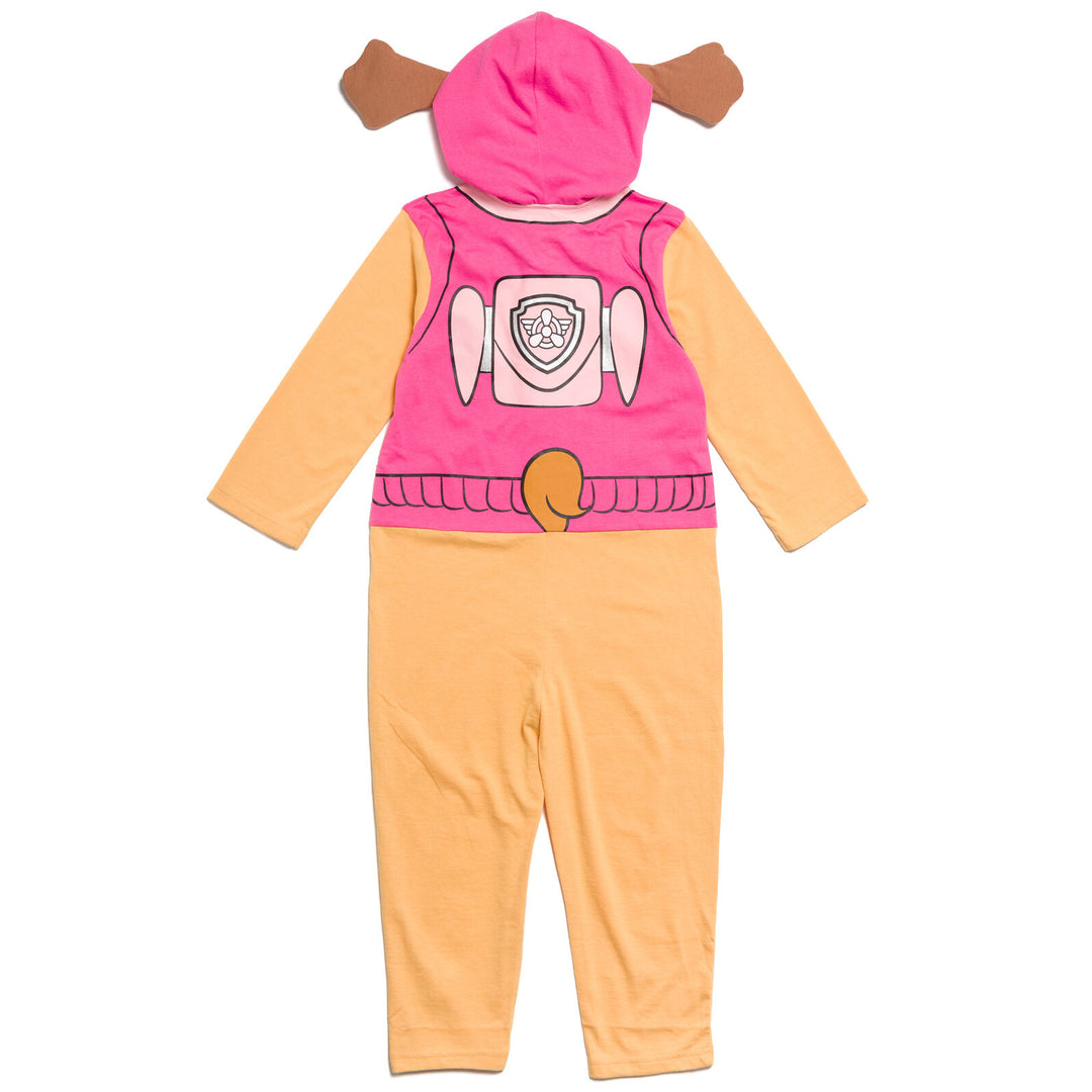 Nickelodeon Paw Patrol Skye Zip Up Cosplay Coverall Tail