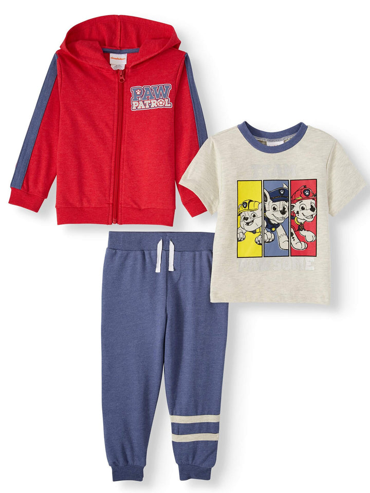 Chase 3 Piece Outfit Set: Hoodie T-Shirt Pants