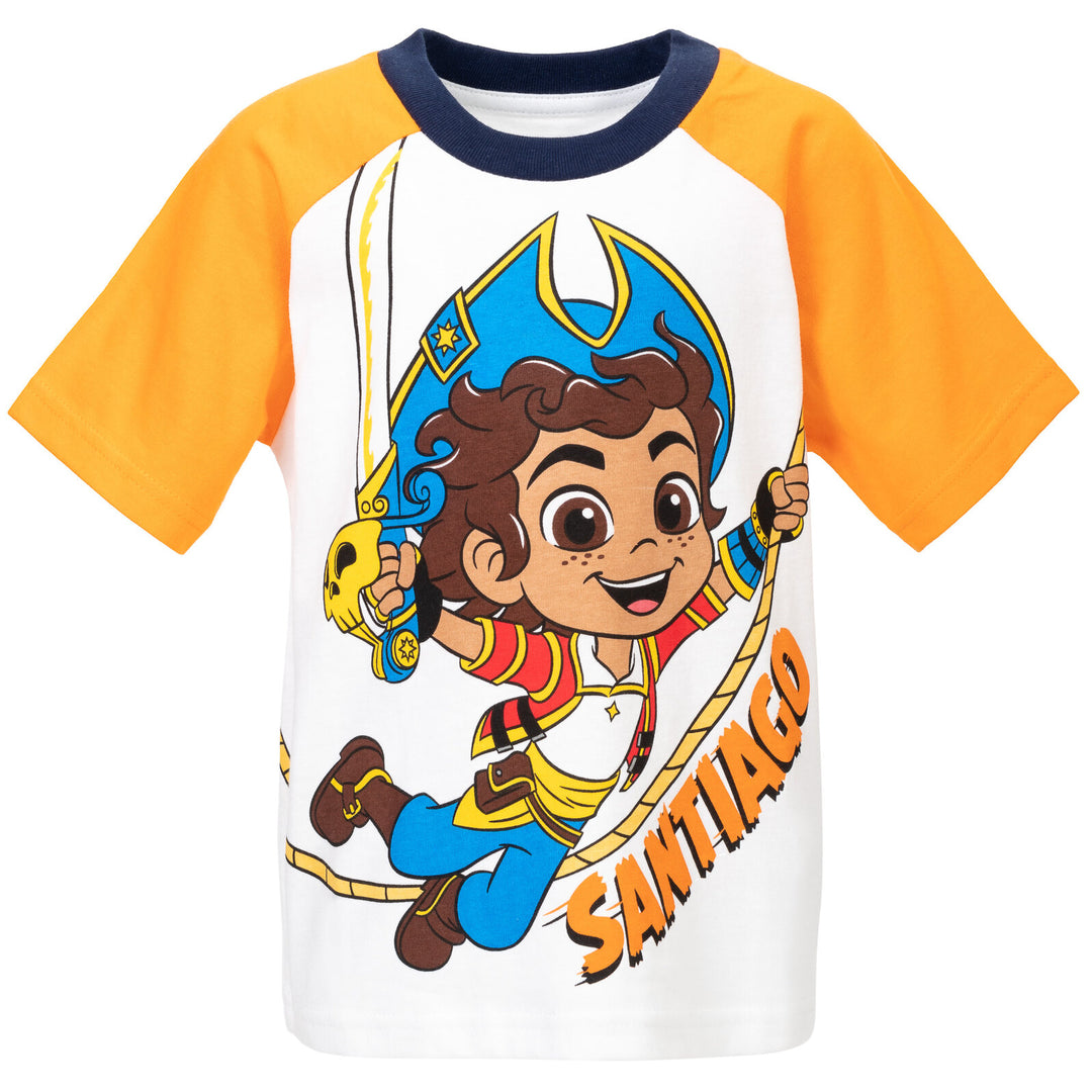 Paquete de 2 de Nickelodeon Santiago Camisetas gráficas