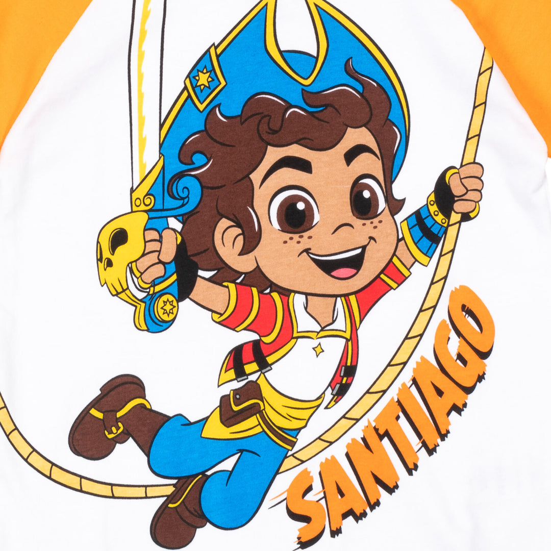 Paquete de 2 de Nickelodeon Santiago Camisetas gráficas