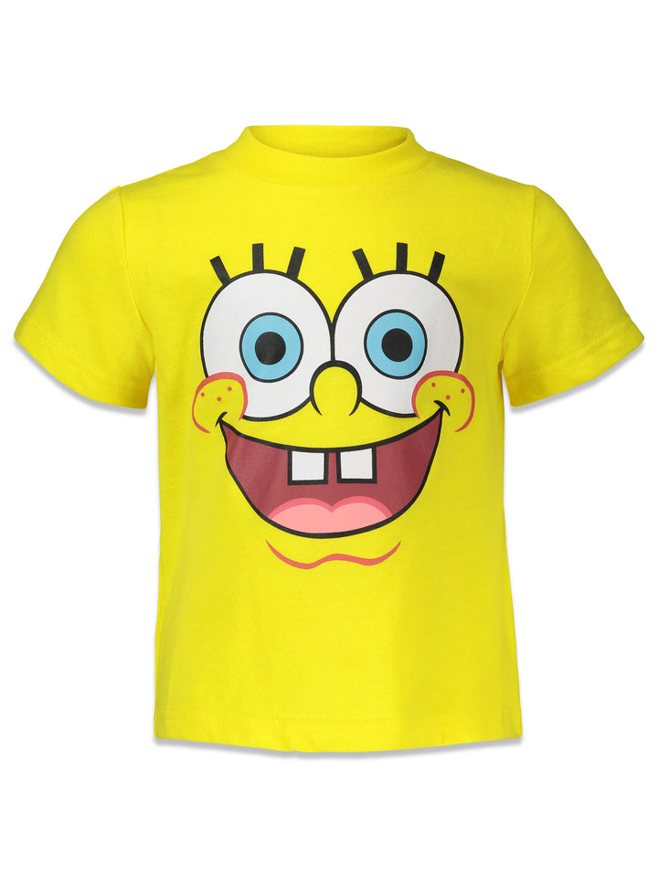 Nickelodeon SpongeBob SquarePants 3 Pack T-Shirts