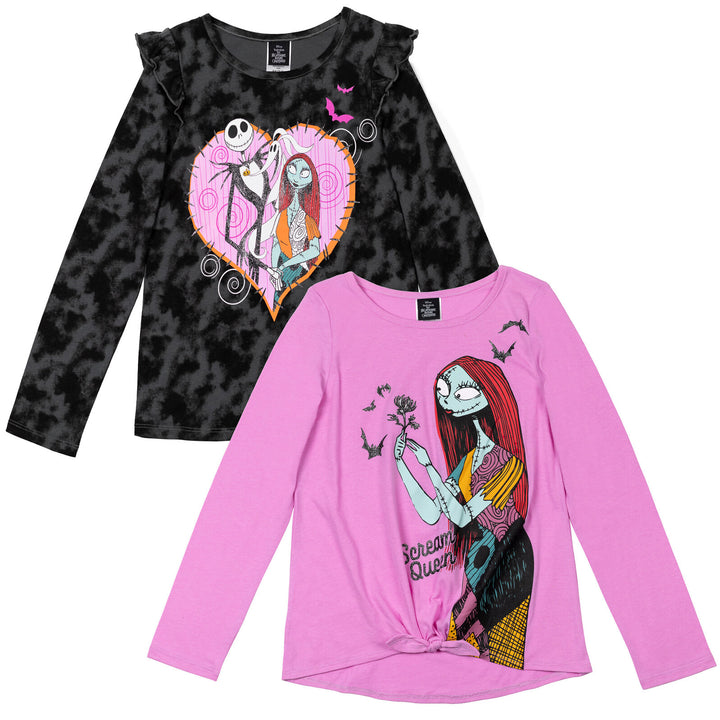 Disney Nightmare Before Christmas 2 Pack Long Sleeve T-Shirt