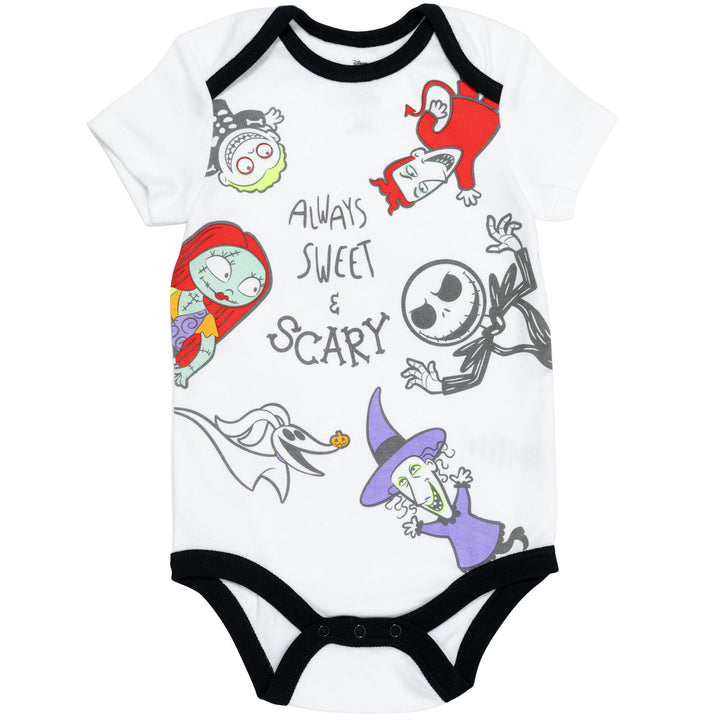 Nightmare Before Christmas 5 Pack Bodysuits