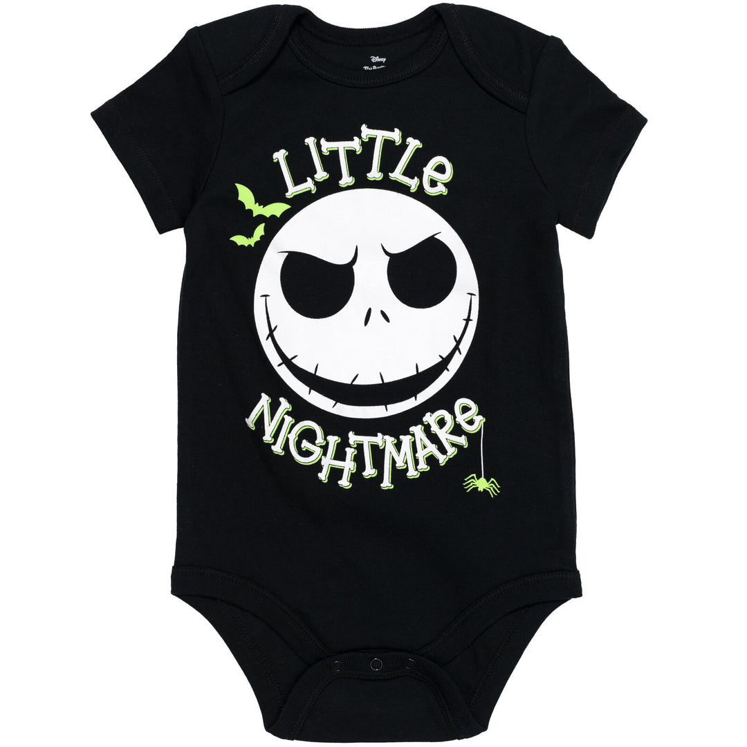 Nightmare Before Christmas 5 Pack Bodysuits