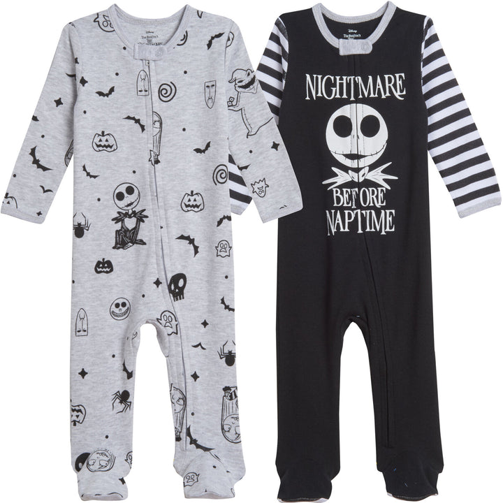 Disney Nightmare Before Christmas Pack de 2 cremalleras Sleep N' Play