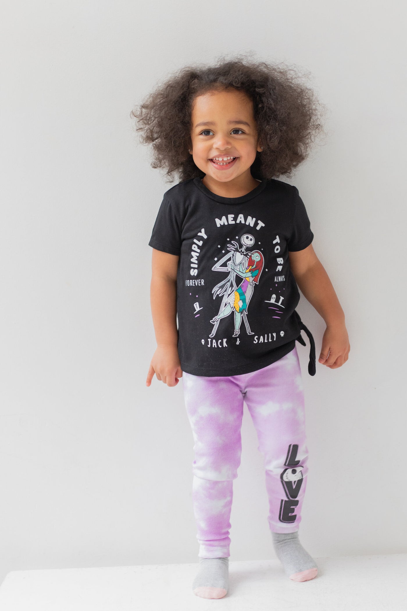 Nightmare Before Christmas T-Shirt and Leggings Outfit Set