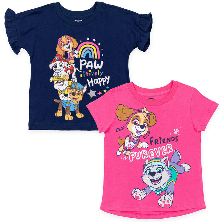 Paw Patrol 2 Pack Graphic T-Shirts