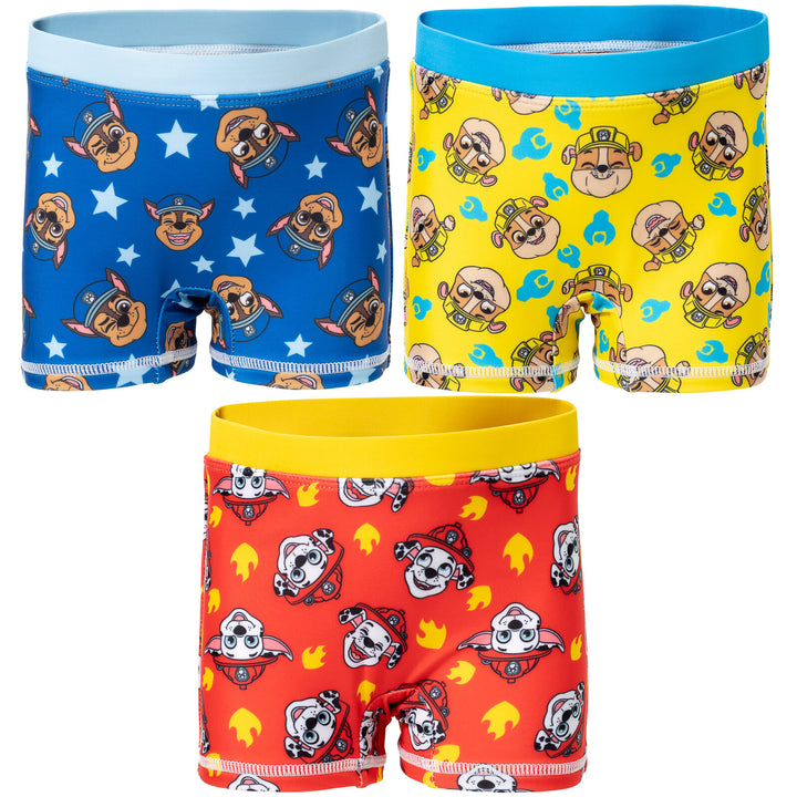 Paw Patrol 3 Pack Swim Shorts