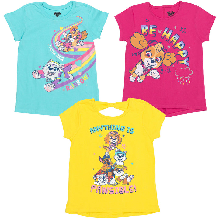 Paw Patrol 3 Pack T-Shirts