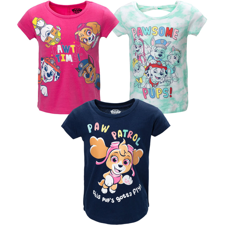 Paw Patrol 3 Pack T-Shirts