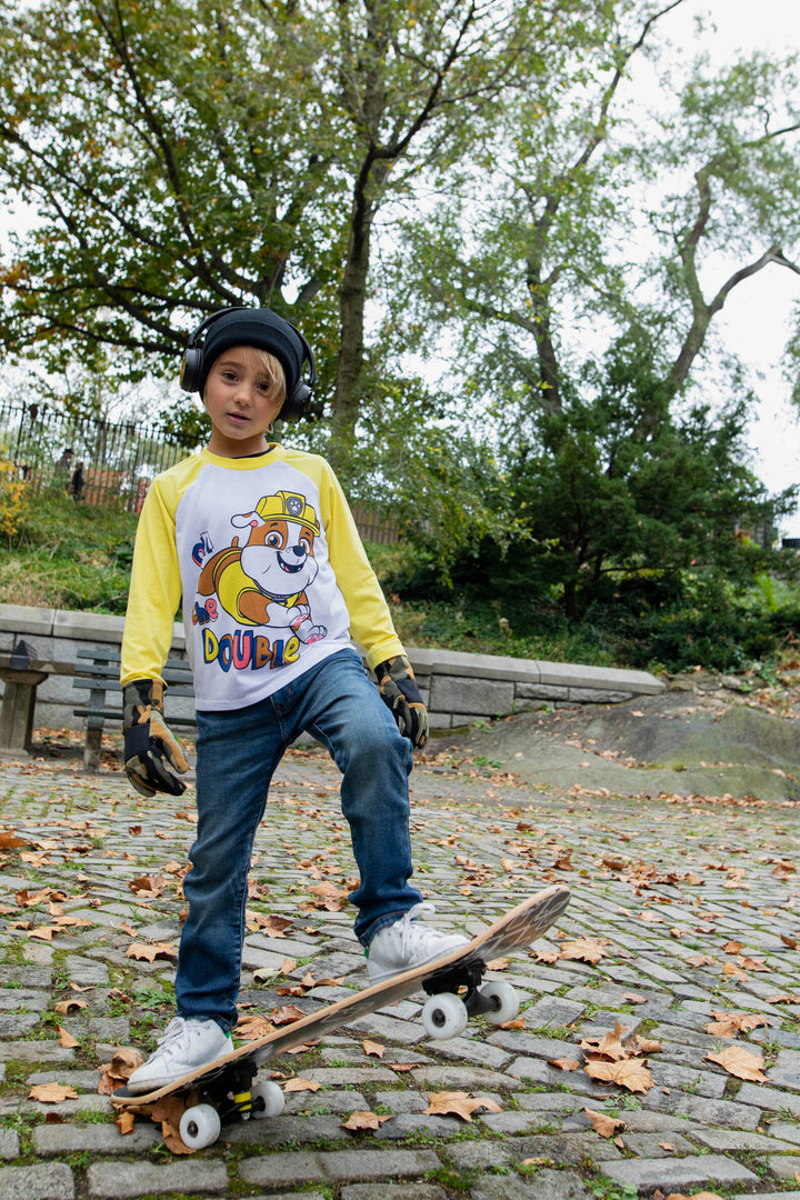 Paquete de 3 camisetas gráficas de manga larga de Paw Patrol