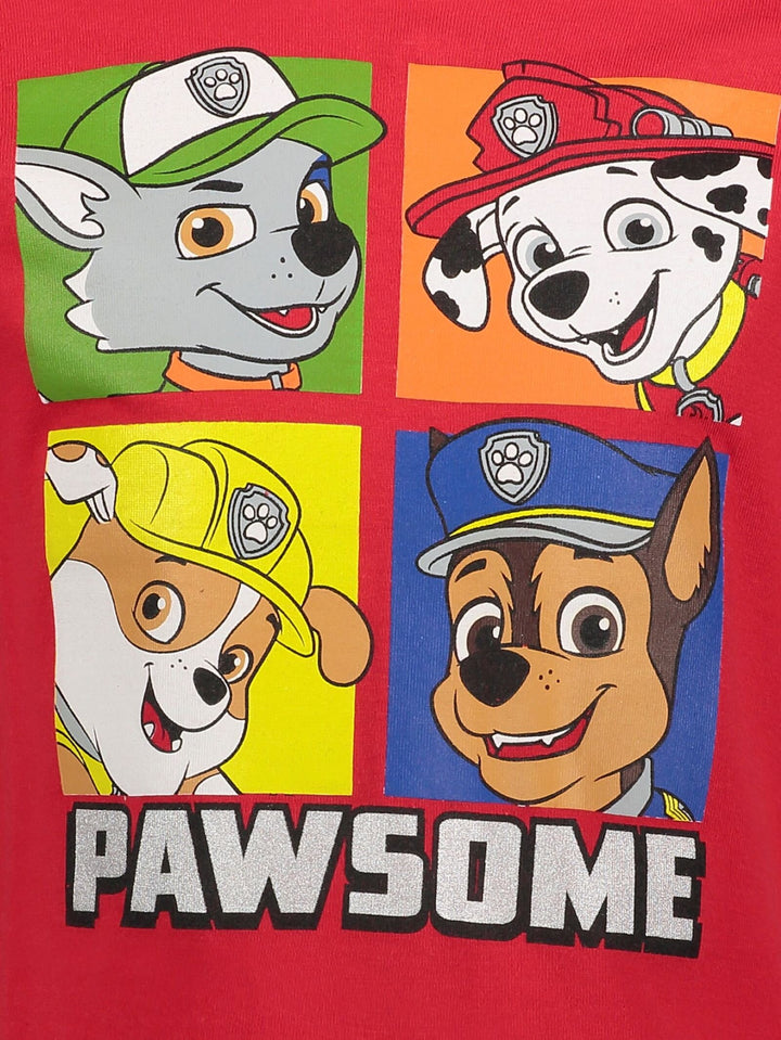 Paw Patrol 4 Pack Graphic T-Shirt