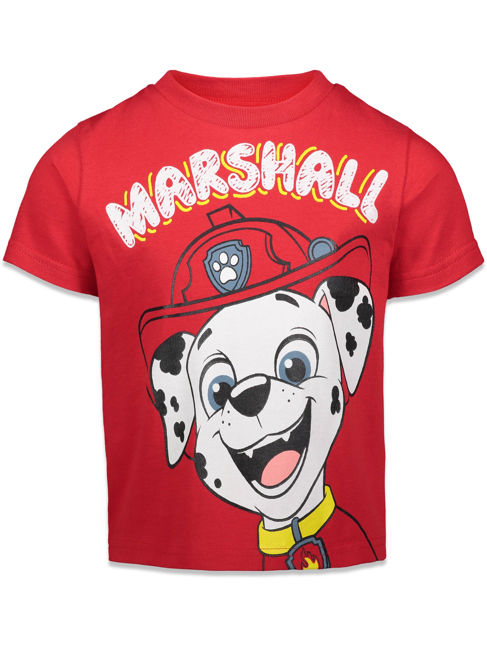 Paw Patrol Boys 3-Pack T-Shirts – Marshall, Chase & Rubble Tees In Blue, Green, White