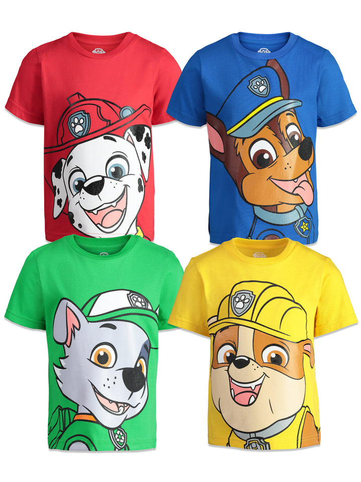 Paw Patrol 4 Pack Graphic T-Shirt