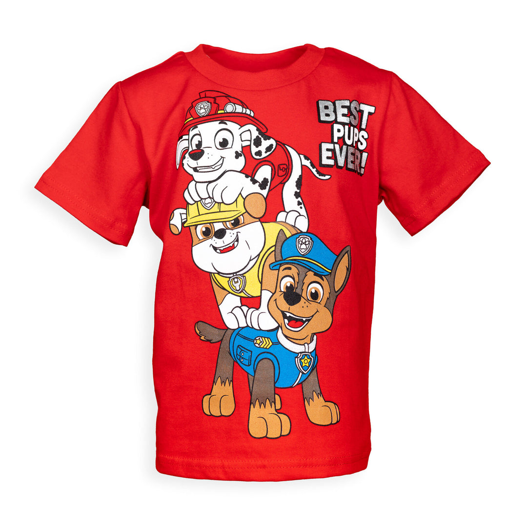 Paquete de 4 Chase de Paw Patrol Camiseta gráfica