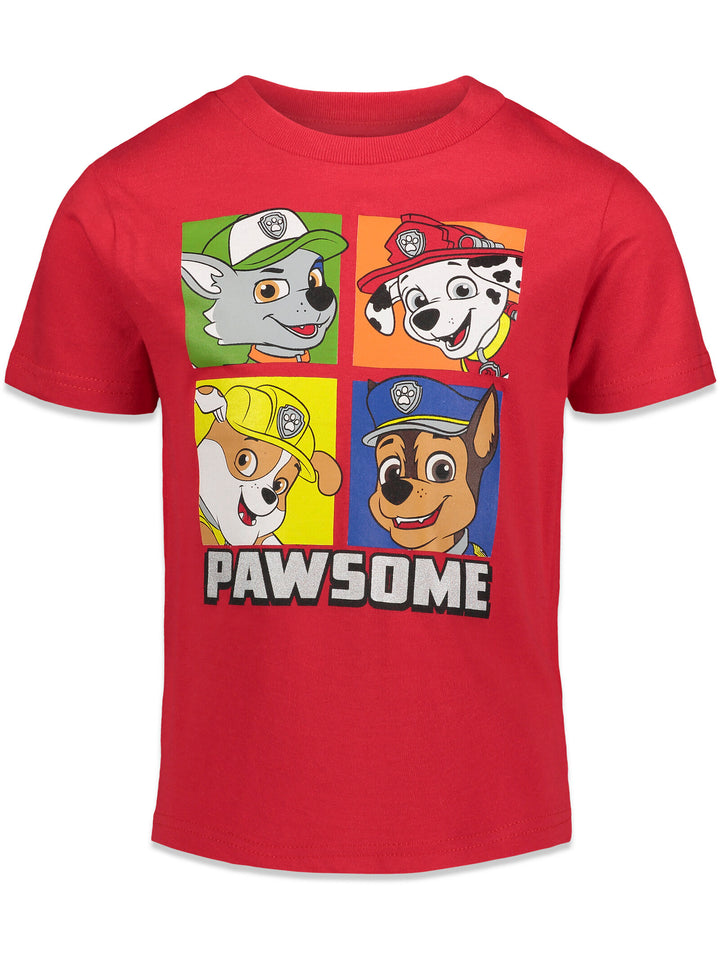 Paw Patrol 4 Pack Graphic T-Shirt