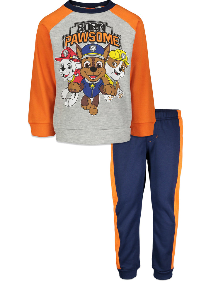 Paw Patrol Fleece T-Shirt and Pants Outfit Set