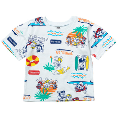 Paw Patrol French Terry T-Shirt and Shorts Outfit Set