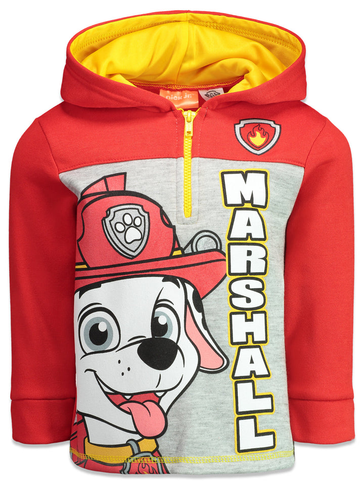 Marshall Fleece Half-Zip Pullover Hoodie