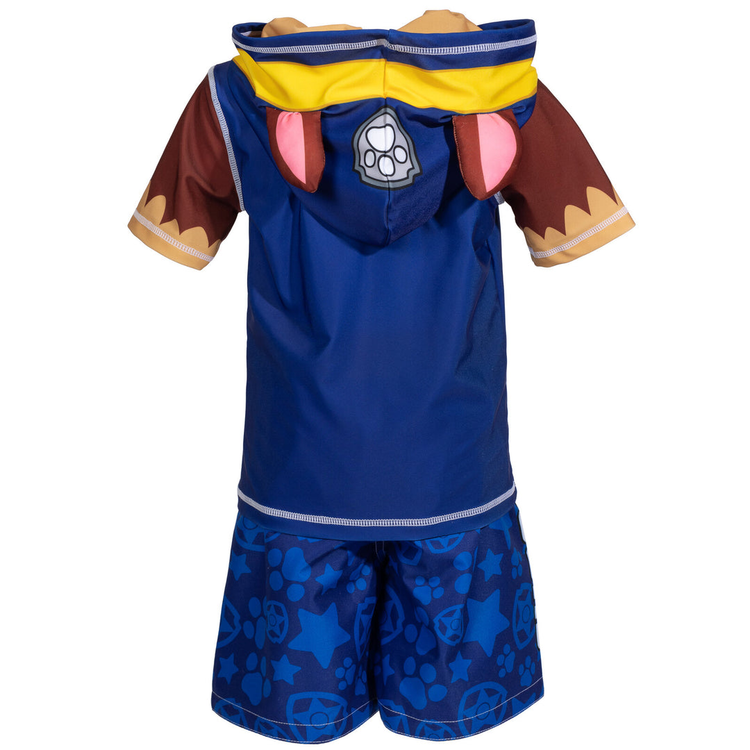 Paw Patrol Marshall Rash Guard and Swim Trunks Outfit Set