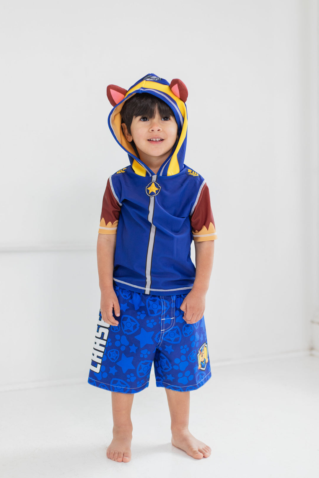 Paw Patrol Marshall Rash Guard and Swim Trunks Outfit Set