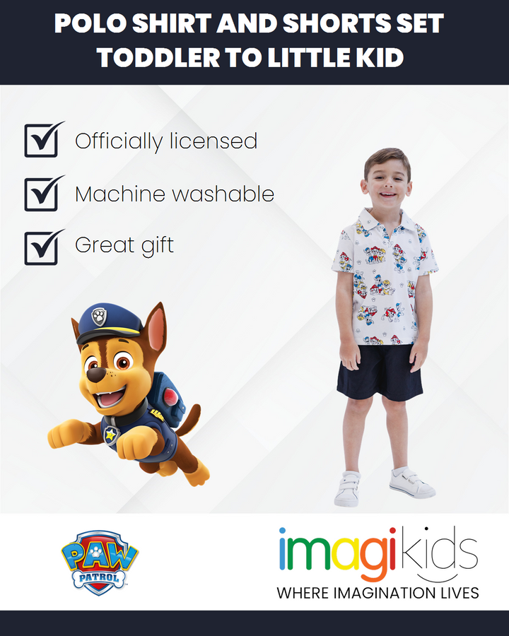 Paw Patrol Polo Shirt and Shorts