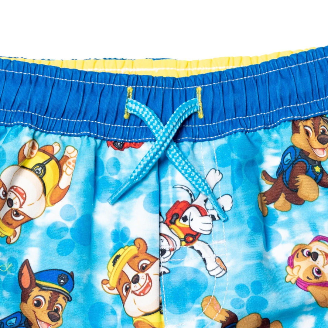 Paw Patrol Pullover Rash Guard and Swim Trunks