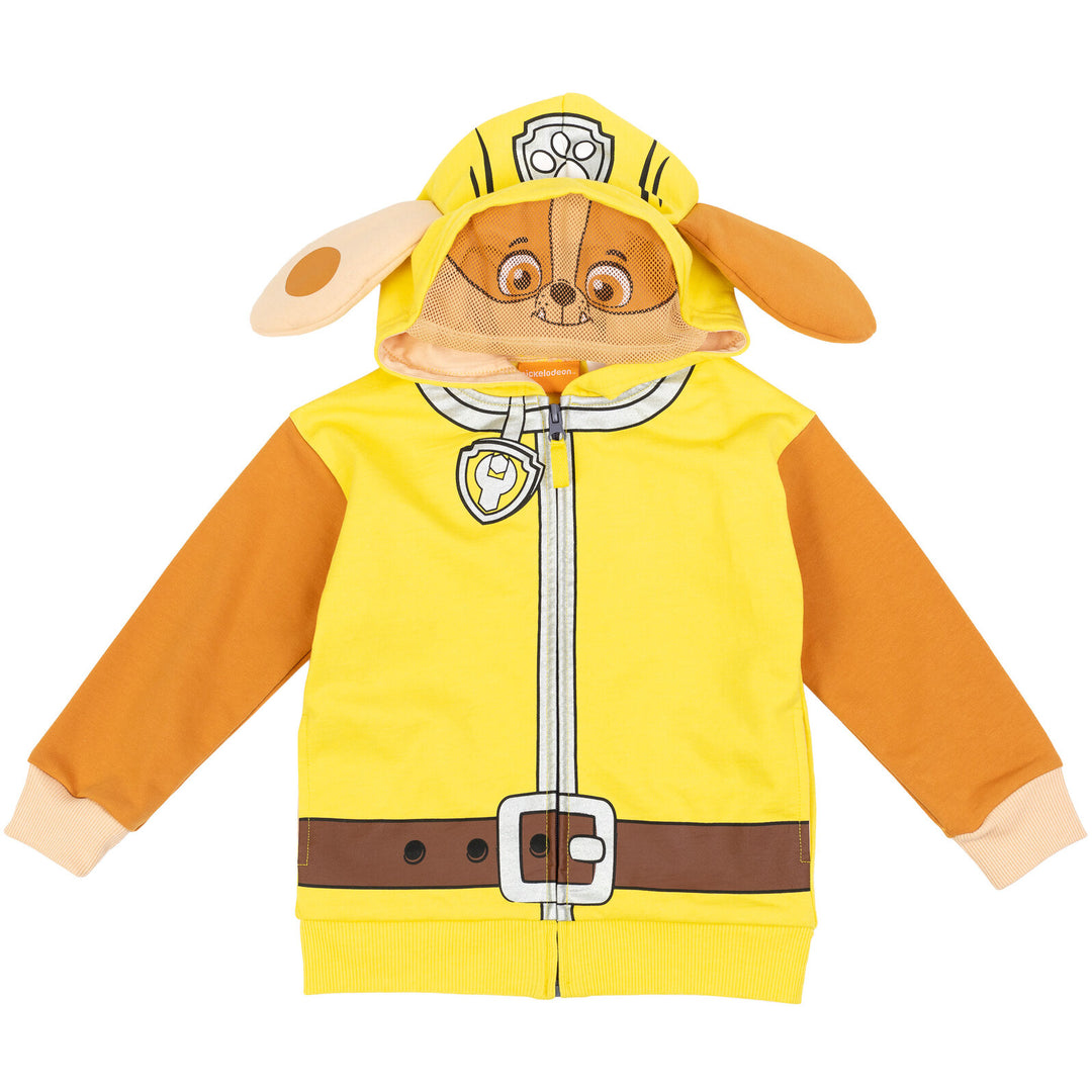 Paw Patrol Rubble Fleece Zip Up Hoodie