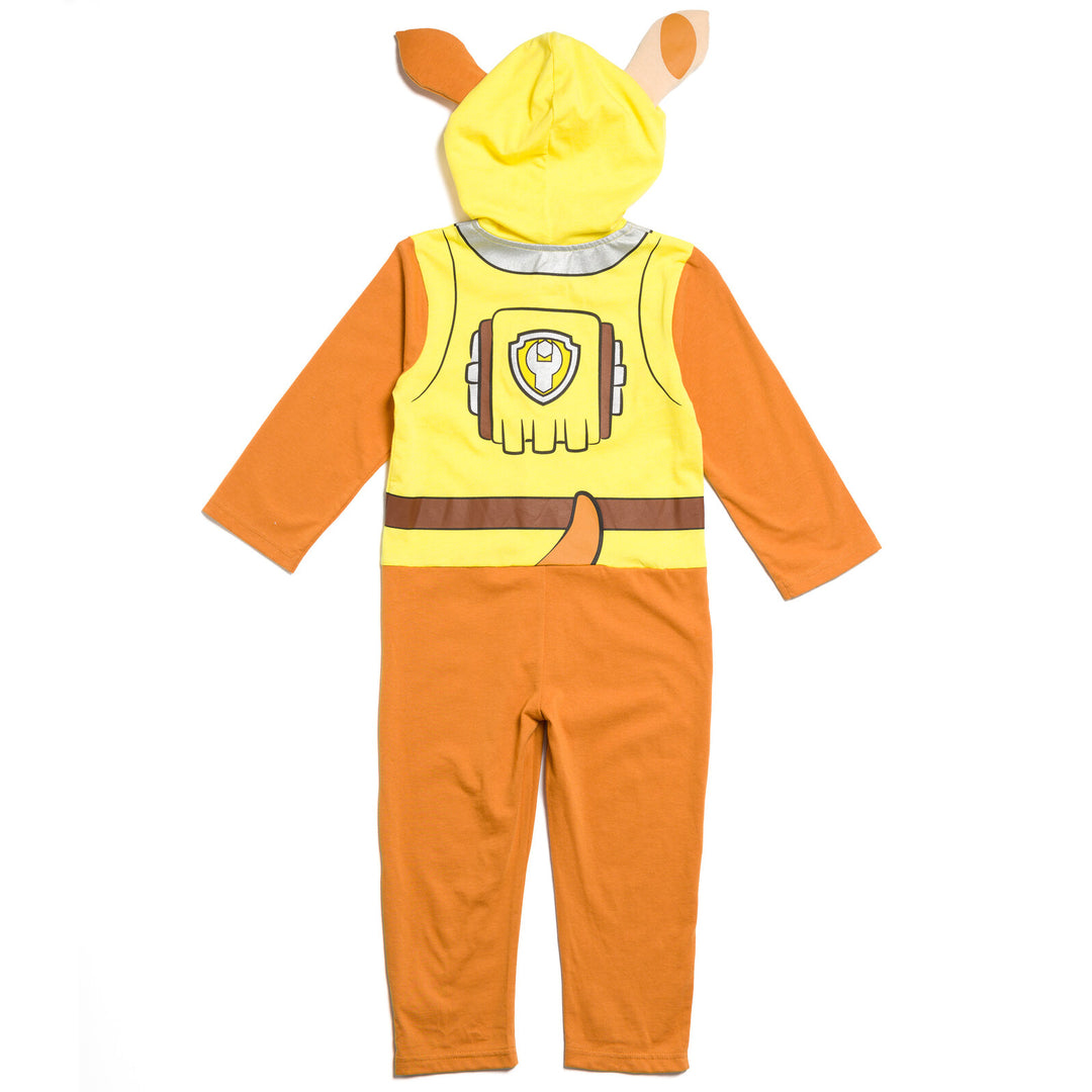 Paw Patrol Rubble Zip Up Cosplay Coverall