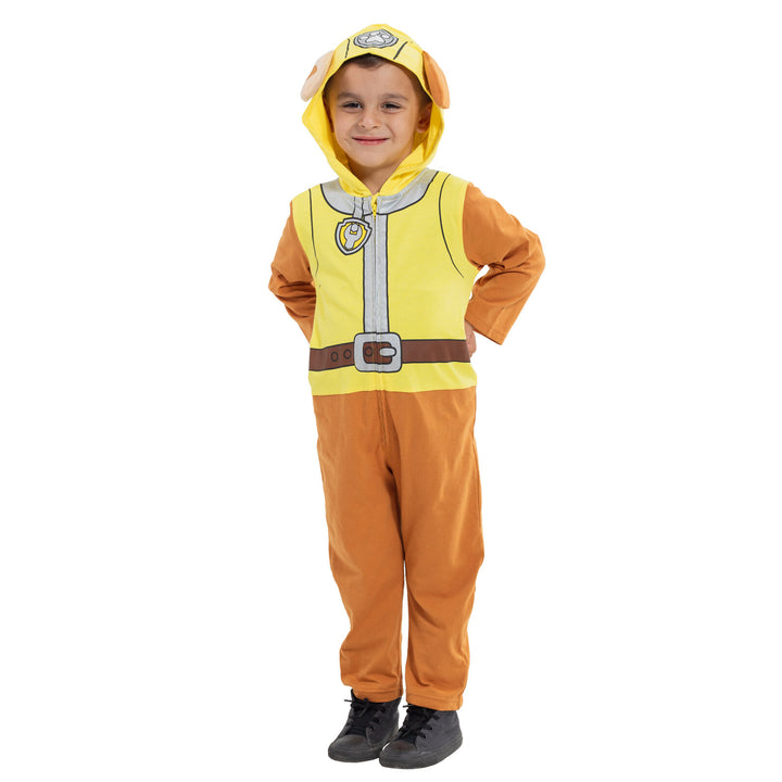 Paw Patrol Rubble Zip Up Cosplay Coverall