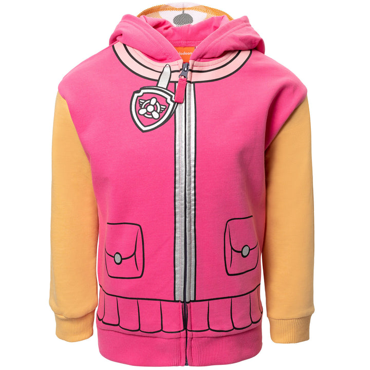 Paw Patrol Skye Fleece Zip Up Hoodie