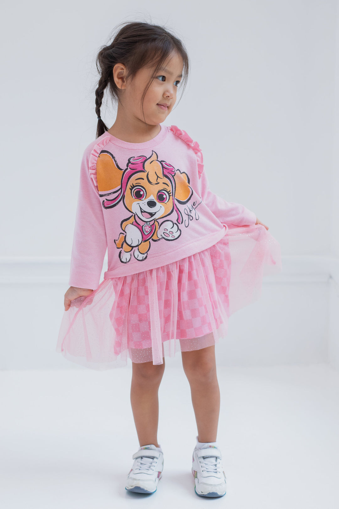 lace dress paw patrol party Paw Patrol Little Girls Skye French Terry Dress to