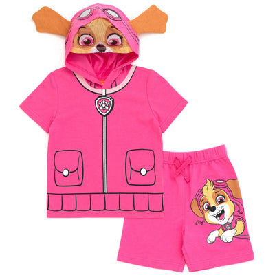 Paw Patrol Skye T-Shirt and Shorts Outfit Set