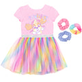 Vestido Skye Tutu de manga corta y conjunto de coletero con coletero